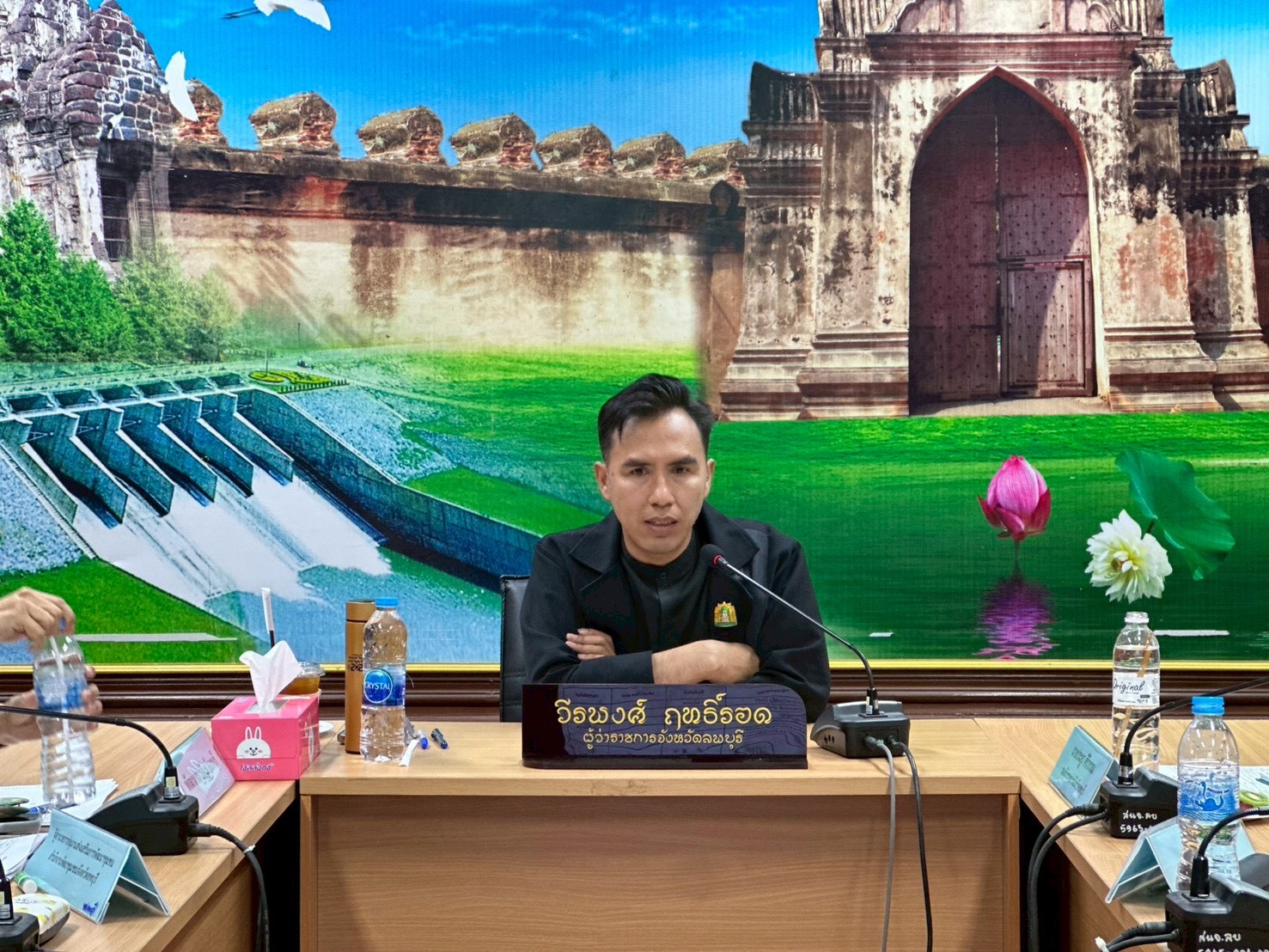 อำเภอหนองม่วง โดยสำนักงานพัฒนาชุมชนอำเภอหนองม่วง ร่วมนำเสนอผลิตภัณฑ์ OTOP เด่นของอำเภอหนองม่วง มุ่งต่อยอดและสร้างมาตรฐานสู่ตลาดสากล