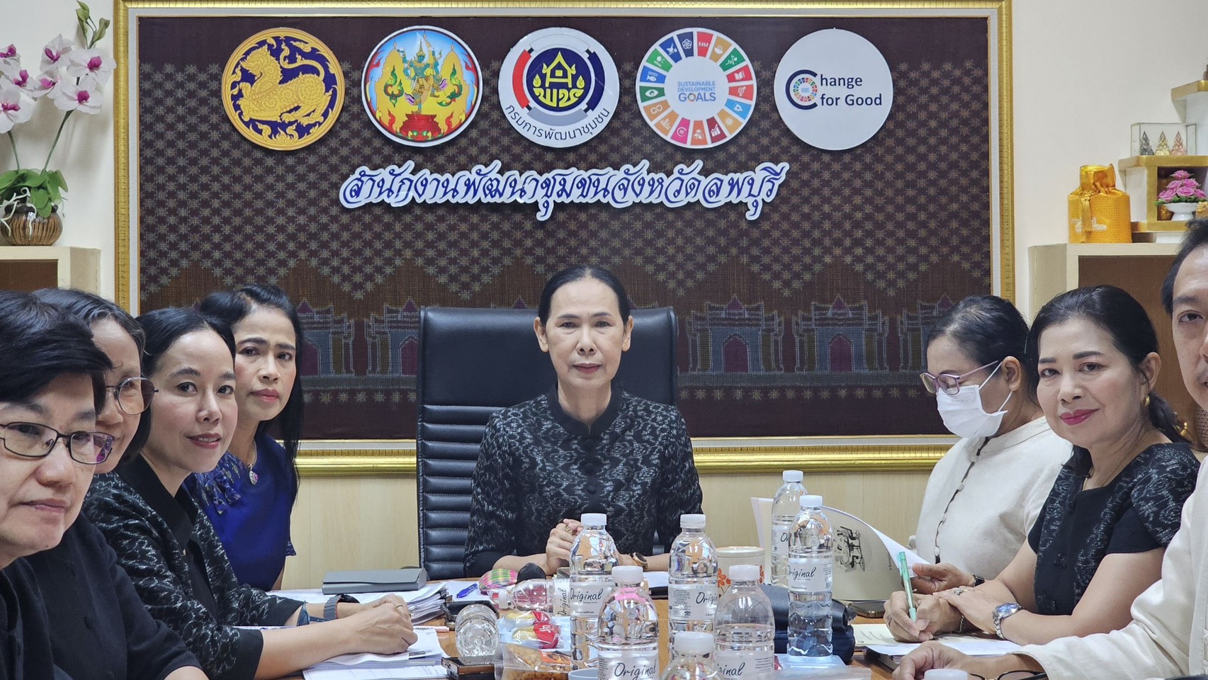 อำเภอหนองม่วง โดยสำนักงานพัฒนาชุมชนอำเภอหนองม่วง ร่วมประชุมผู้อำนวยการกลุ่มงานและพัฒนาการอำเภอ ครั้งที่ 3/2569 ประจำเดือนมีนาคม 2569