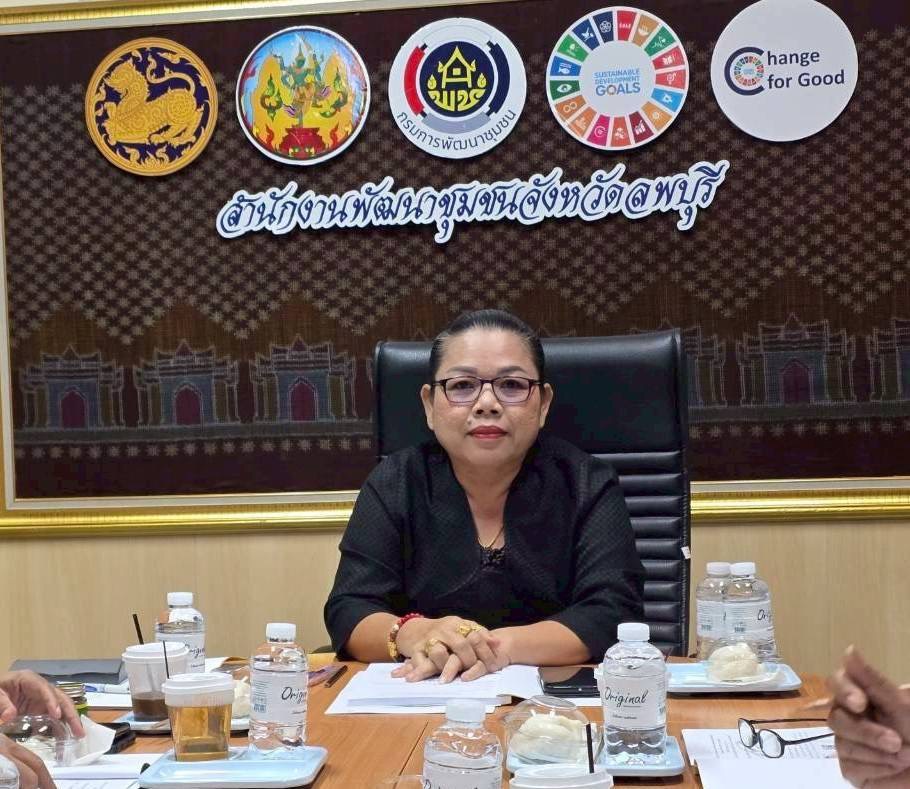 อำเภอหนองม่วง โดยสำนักงานพัฒนาชุมชนอำเภอหนองม่วง เข้าร่วมเสนอโครงการในการประชุมคณะทำงานขับเคลื่อนกองทุนพัฒนาบทบาทสตรีจังหวัดลพบุรี ครั้งที่ 2/2569 (ครั้งที่ 3 ของปีงบประมาณพ.ศ.2569) 