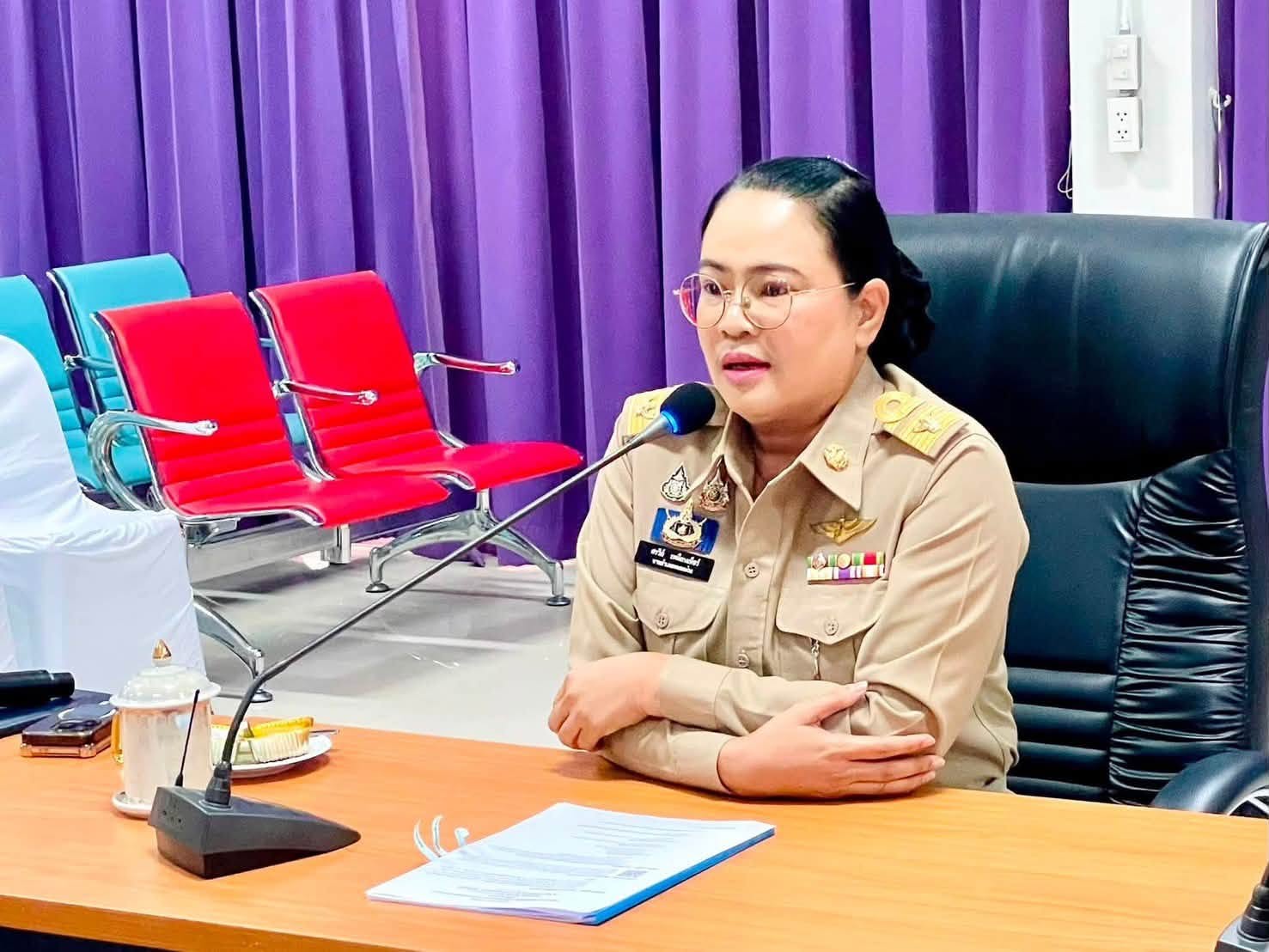 อำเภอหนองม่วง โดยสำนักงานพัฒนาชุมชนอำเภอหนองม่วง เข้าร่วมประชุมหัวหน้าส่วนราชการประจำอำเภอหนองม่วง และการประชุมคณะกรรมการบริหารงานอำเภอ (กบอ.) อำเภอหนองม่วง ประจำเดือนสิงหาคม 2569