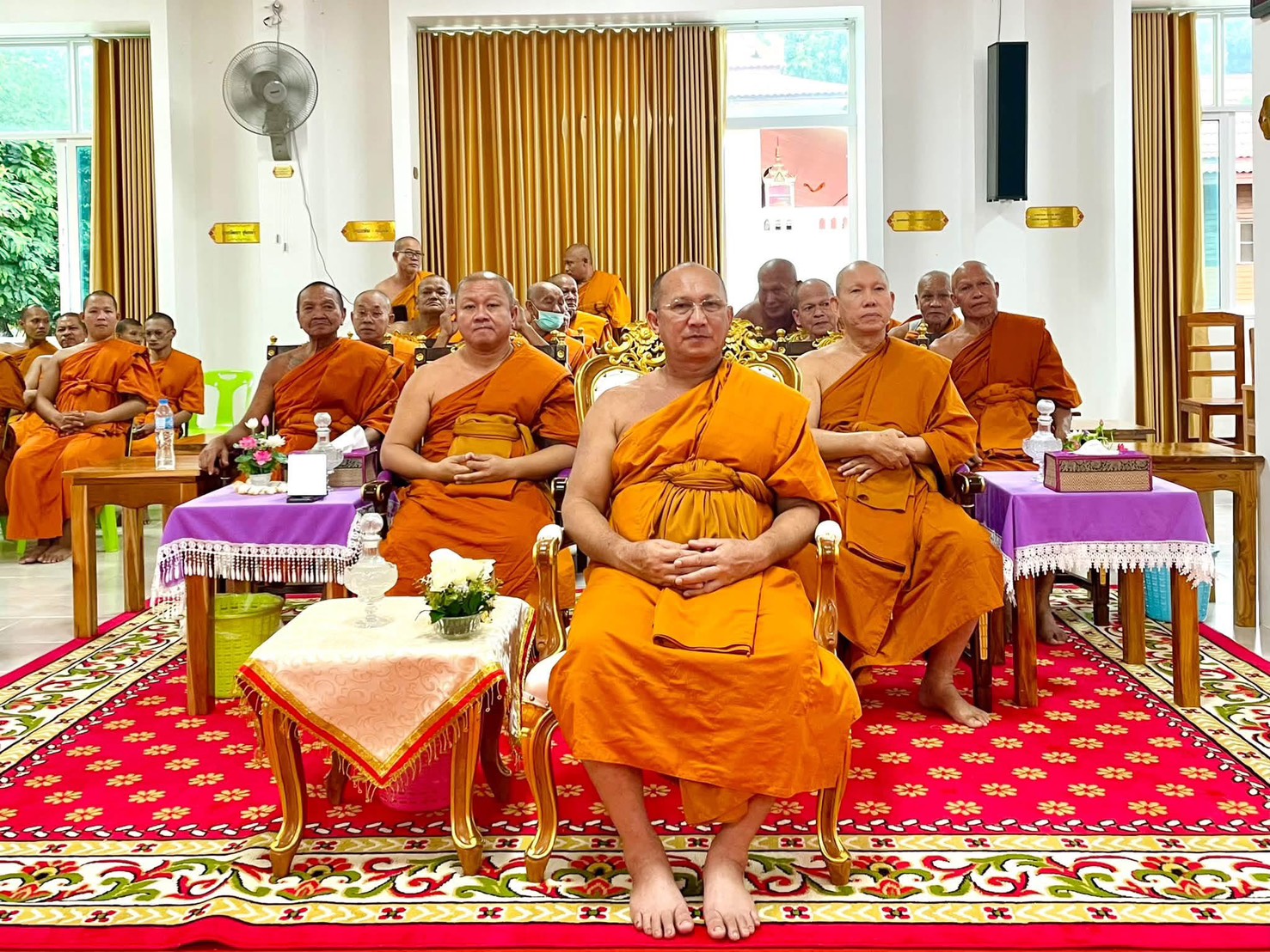 อำเภอหนองม่วง โดยสำนักงานพัฒนาชุมชนอำเภอหนองม่วง ร่วมพิธีบำเพ็ญกุศลสตมวาร (๑๐๐ วัน) เพื่ออุทิศถวายพระกุศลแด่ สมเด็จพระเจ้าลูกเธอ เจ้าฟ้าพัชรกิติยาภานเรนทิราเทพยวดี กรมหลวงราชสาริณีสิริพัชร มหาวัชรราชธิดา